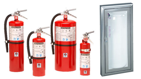 Fire Extinguishers and Cabinets